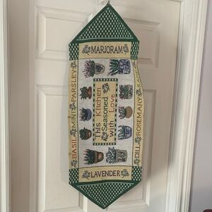 Herb-Themed Table Runner